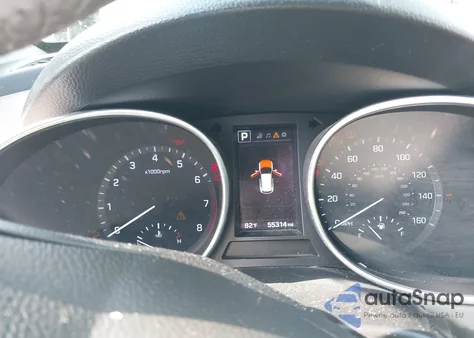 2017 Hyundai Santa Fe Sport 2.4L z USA, uszkodzony, nr VIN 5XYZU3LB6HG427666